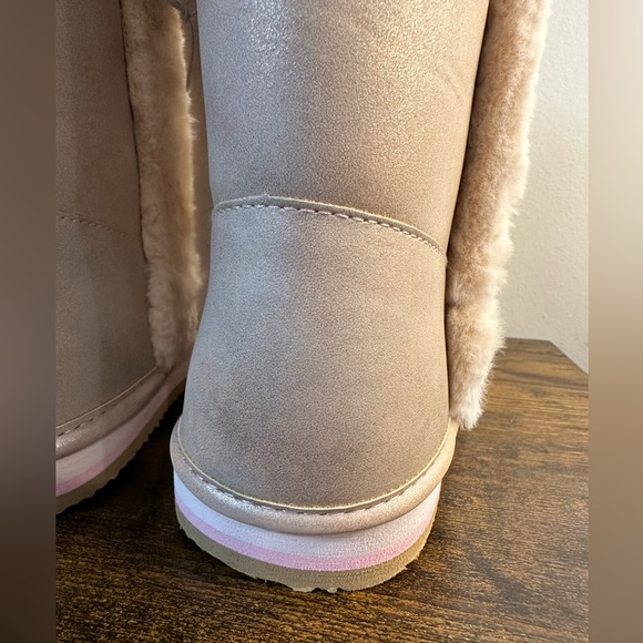COPY - Sugar Girls Milhoja Rose Gold Boots NWT Various sizes available - Picture 4 of 8